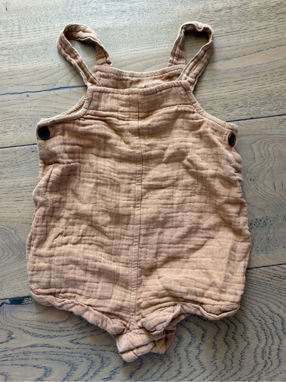 Old Navy Baby 100% Cotton Gauze Romper 12–18M Brown